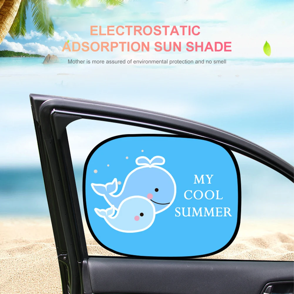 Universal 1pair Cute Cartoon Car Window Sunshade Car Styling Curtain Visor Anti-UV Block Heat Car Window Baby or Kids Sun Shades
Universal 1pair Cute Cartoon Car Window Sunshade Car Styling Curtain Visor Anti-UV Block Heat Car Window Baby or Kids Sun Shades