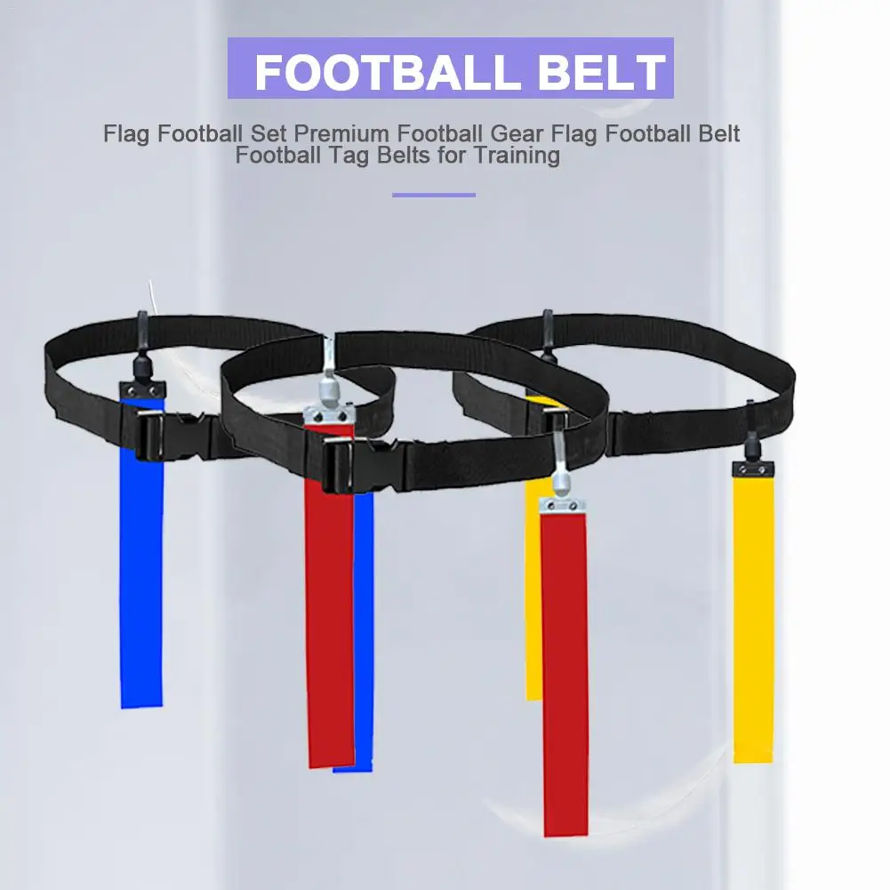Flag Football Set Premium Football Gear Flag Football Belt Football Tag Belts for Training
Flag Football Set Premium Football Gear Flag Football Belt Football Tag Belts for Training