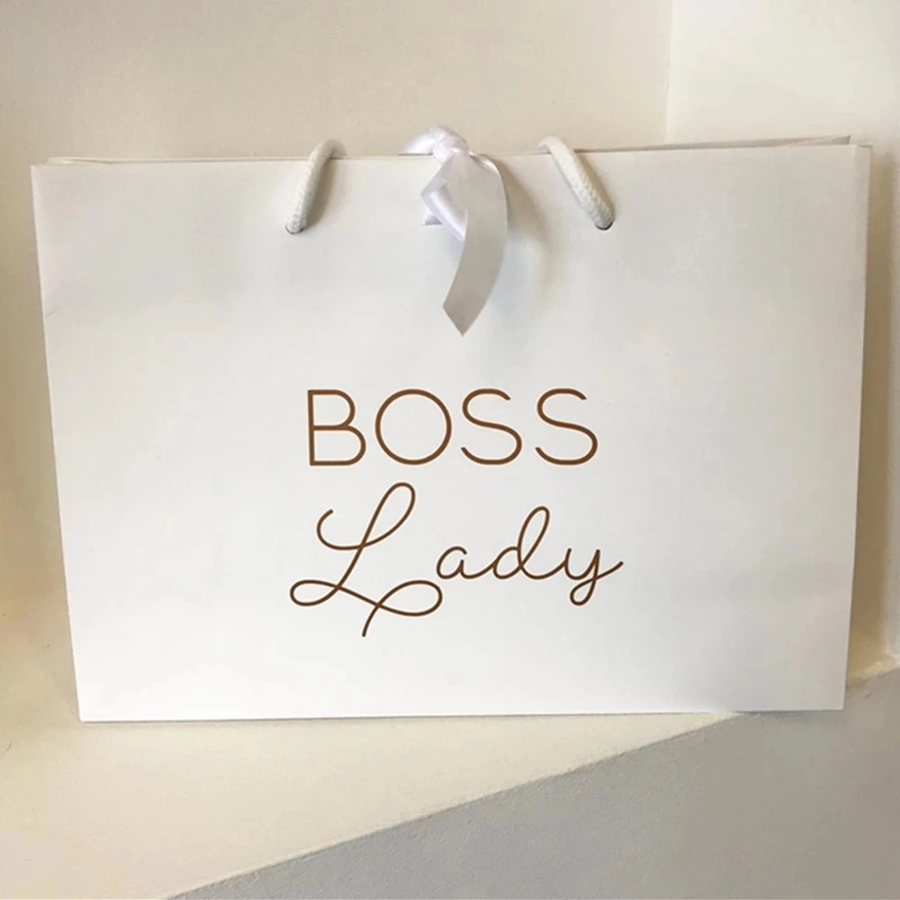 Personalised 'Boss Lady' Gift Bag Small, Medium and Large Will you be my maid of honor gift bag cutom name Birthday gift bag
Personalised 'Boss Lady' Gift Bag Small, Medium and Large Will you be my maid of honor gift bag cutom name Birthday gift bag