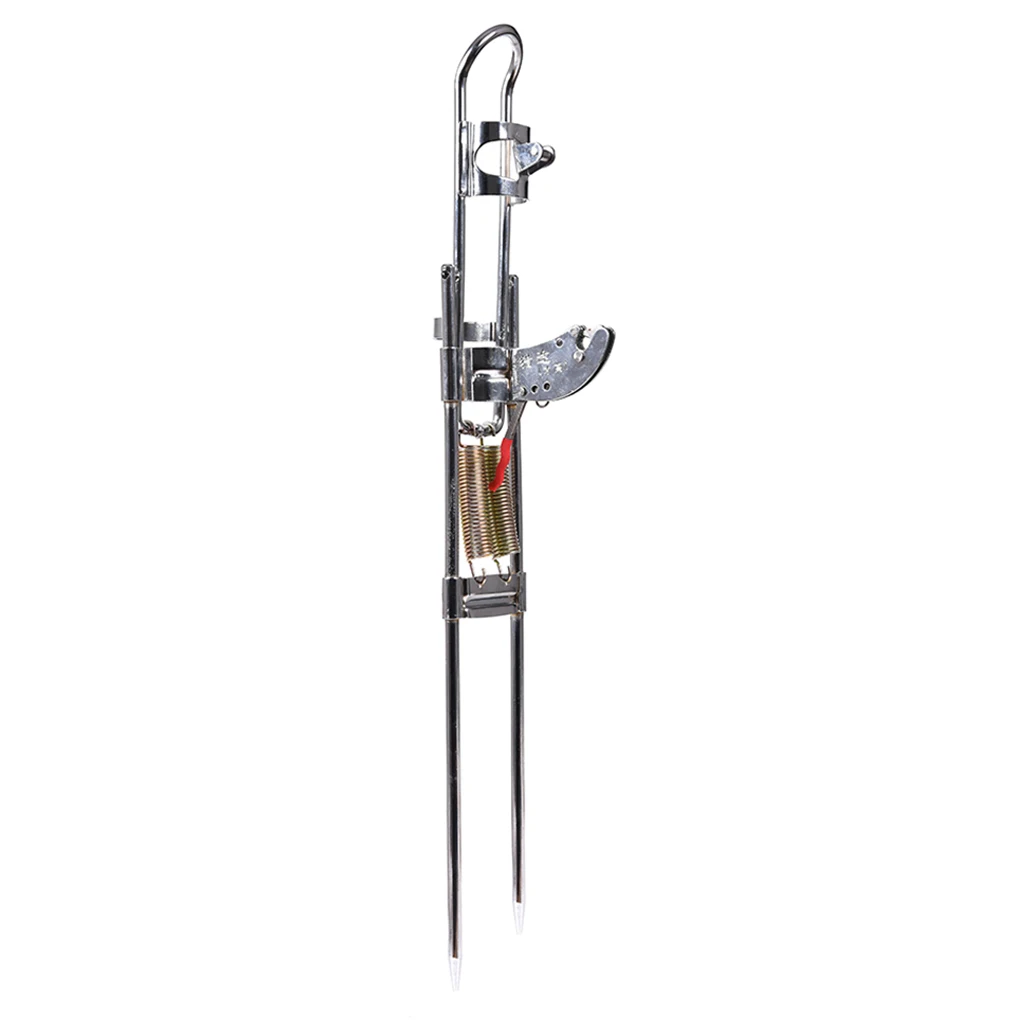Automatic Fishing Pole Bracket Fishing Rod Ground Mount Steel Outdoor Fish Catching Rod Holder Stand
Automatic Fishing Pole Bracket Fishing Rod Ground Mount Steel Outdoor Fish Catching Rod Holder Stand