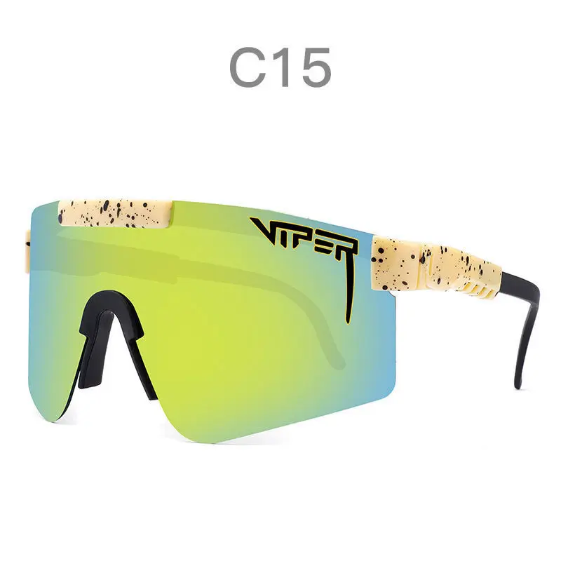 Brand Square Pit Viper Sunglasses Men Women Colorful Mirrored Polarized Sun Glasses For Male Female oversized Goggles With Case
Brand Square Pit Viper Sunglasses Men Women Colorful Mirrored Polarized Sun Glasses For Male Female oversized Goggles With Case