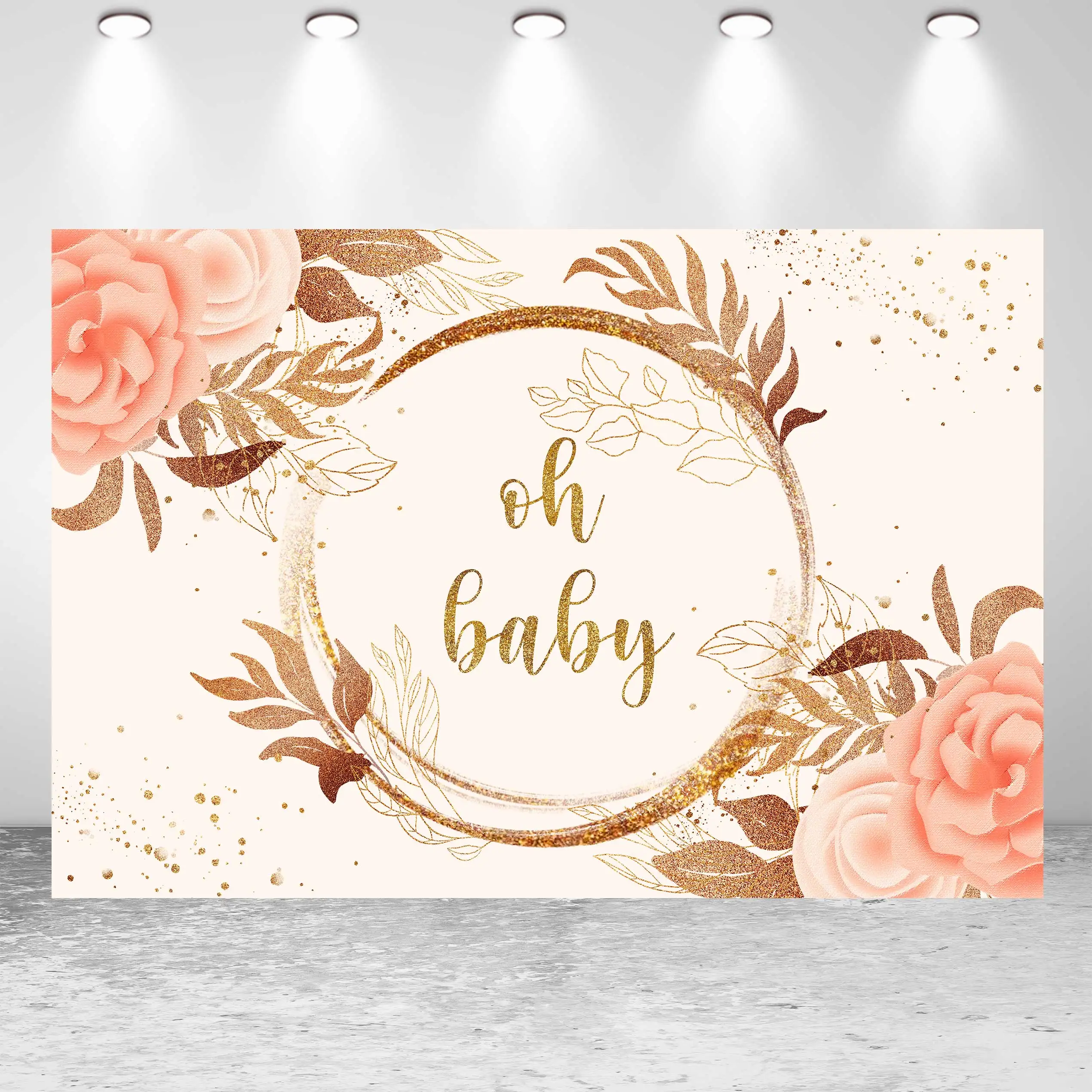 Фон для фотосъемки с изображением акварельных цветов и Розовых Бабочек
Фон для фотосъемки с изображением акварельных цветов и Розовых Бабочек