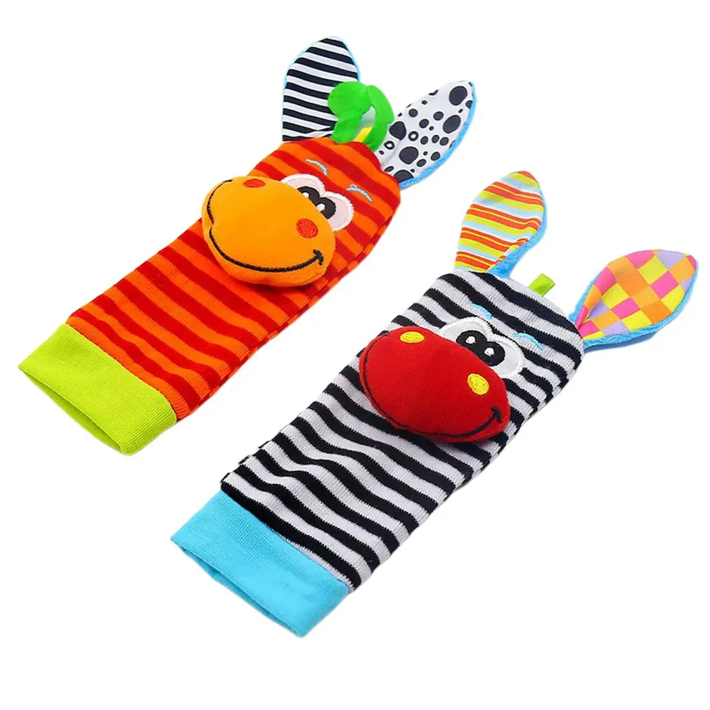 Educational Toy Infant Wrist Band Socks A Pair Of Infant Animal Wrist Rattles Soft And Adjustable Educational Toys
Educational Toy Infant Wrist Band Socks A Pair Of Infant Animal Wrist Rattles Soft And Adjustable Educational Toys
