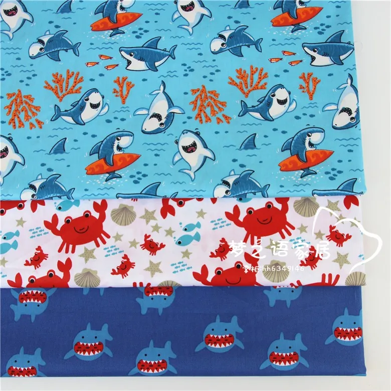 For Bedding Clothing Dress Quilt Cushion Twill Fabric Cartoon Fish 100% Cotton 50*160cm Brocade Fabric Plain Piece
For Bedding Clothing Dress Quilt Cushion Twill Fabric Cartoon Fish 100% Cotton 50*160cm Brocade Fabric Plain Piece