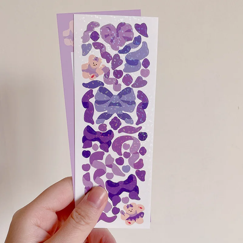 1 Pc Kawaii Color Ribbon Cartoon Bear Stickers Decoration Journal Scrapbooking DIY Album Diary Cute Stationery School Supplies
1 Pc Kawaii Color Ribbon Cartoon Bear Stickers Decoration Journal Scrapbooking DIY Album Diary Cute Stationery School Supplies