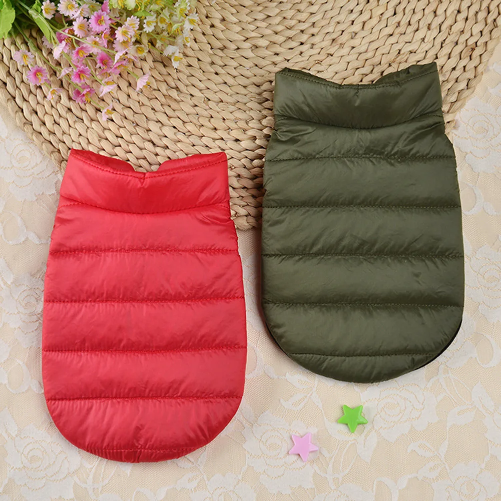 Small Pet Puppy Coat Cat Winter Anti-Cold Coat Clothes Cotton Autumn Soft Wear Outfit Pet Warm Cotton Clothing
Small Pet Puppy Coat Cat Winter Anti-Cold Coat Clothes Cotton Autumn Soft Wear Outfit Pet Warm Cotton Clothing