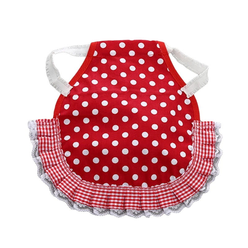 Chicken Saddle Hen Apron with Elastic Straps Cartoon Fruit Polka Dot Print Ruffled Duck Jacket Poultry Feather Protector
Chicken Saddle Hen Apron with Elastic Straps Cartoon Fruit Polka Dot Print Ruffled Duck Jacket Poultry Feather Protector