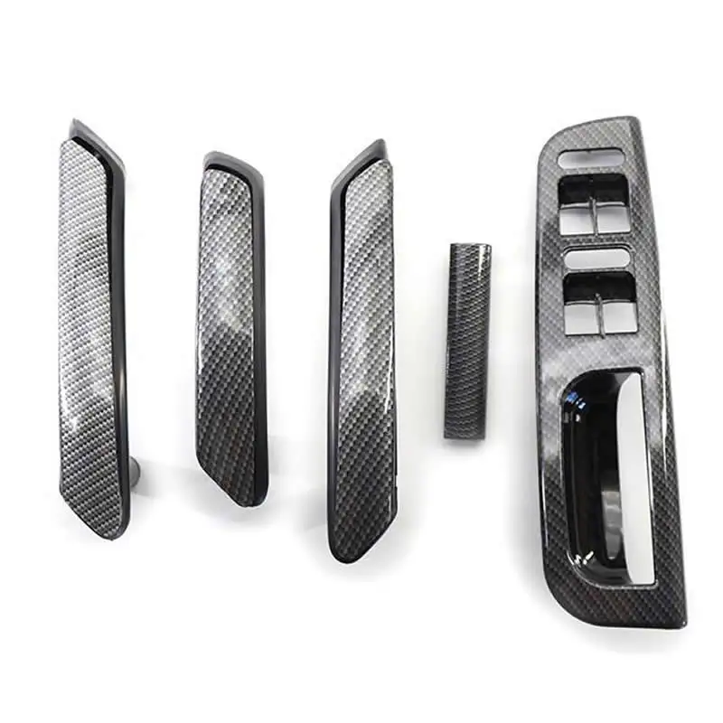 Car Driver Door Window Switch Bezel + Interior Door Pull Handles Set for VW PASSAT B5 1998-2005 4-Door LHD Carbon Fiber Texture
Car Driver Door Window Switch Bezel + Interior Door Pull Handles Set for VW PASSAT B5 1998-2005 4-Door LHD Carbon Fiber Texture