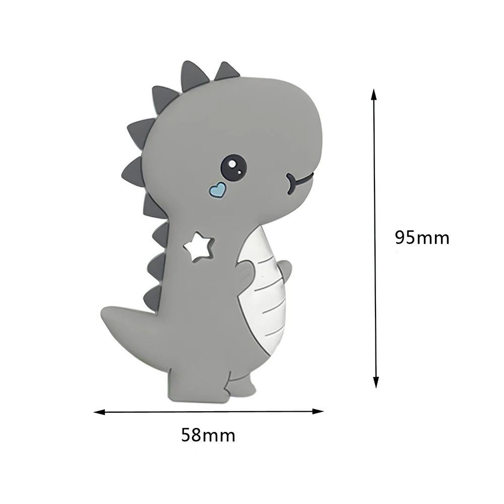5Pcs Food Grade Teethers Animal Cartoon Animals Teether Children's Goods Gift Baby Teether Toys Silicone Stegosaurus Teethers
5Pcs Food Grade Teethers Animal Cartoon Animals Teether Children's Goods Gift Baby Teether Toys Silicone Stegosaurus Teethers