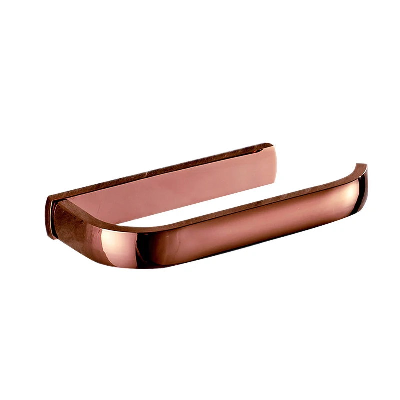 Rose gold Solid Brass Toilet Paper Holder Luxury Simple Polished Wall Mounted Tissue Box Roll Holder Bathroom Accessories 
Rose gold Solid Brass Toilet Paper Holder Luxury Simple Polished Wall Mounted Tissue Box Roll Holder Bathroom Accessories