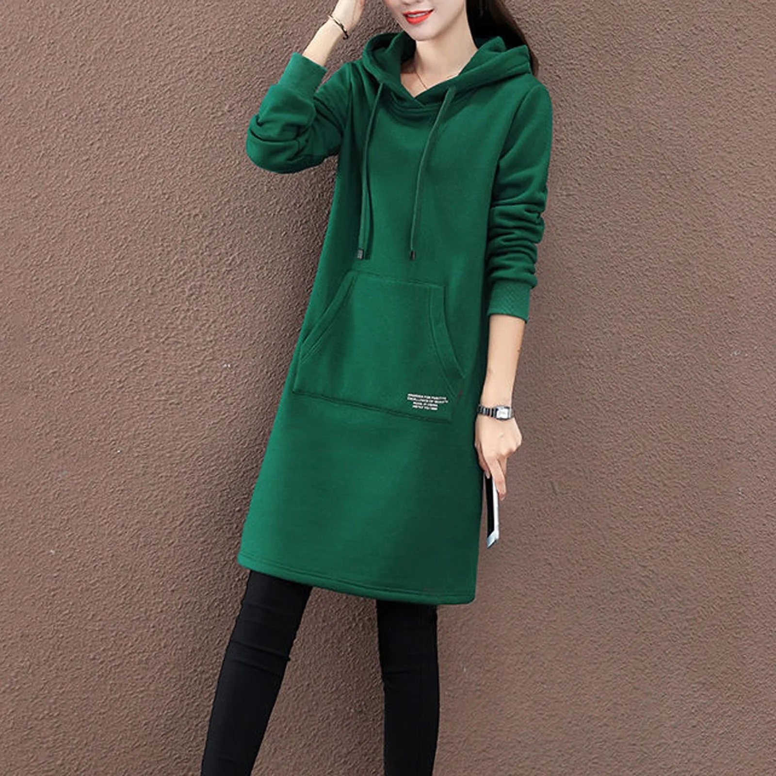 Vintage Women Spring Dress Hooded Long Sleeve Loose Casual 3XL Plus Size Dress Retro Ladies Pocket Tube Pullover Midi Dresses
Vintage Women Spring Dress Hooded Long Sleeve Loose Casual 3XL Plus Size Dress Retro Ladies Pocket Tube Pullover Midi Dresses