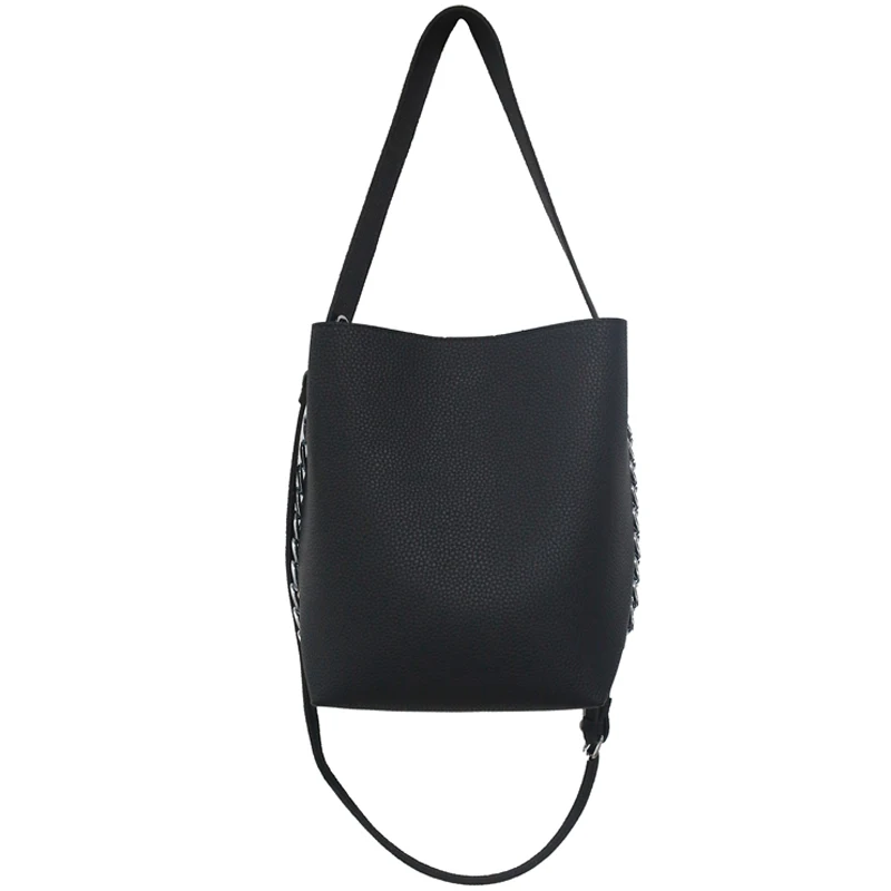 Tote Elegant Female Bucket bag 2021 New High quality PU Leather Women's Designer Handbag High capacity Shoulder Messenger Bag 
Tote Elegant Female Bucket bag 2021 New High quality PU Leather Women's Designer Handbag High capacity Shoulder Messenger Bag