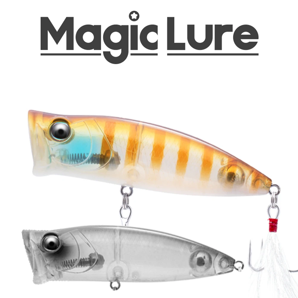 2020 New MagicLure PULSECOD 78mm 17g Topwater Popper Lure Top Water Surface Artificial Bait For Peacock Bass Pike Perch Fishing
2020 New MagicLure PULSECOD 78mm 17g Topwater Popper Lure Top Water Surface Artificial Bait For Peacock Bass Pike Perch Fishing