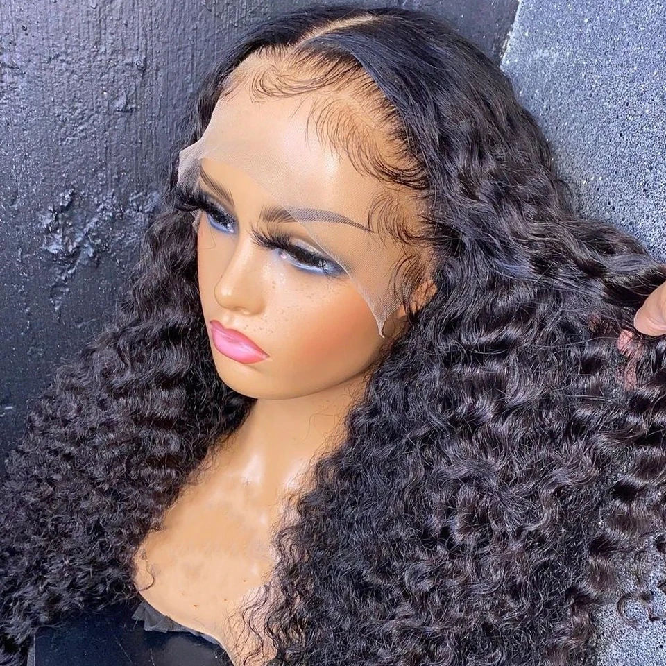 Natural Black 26 Inch Long Kinky Curly 180% Density Synthetic Lace Front Wig for Woman With Babyhair Glueless Heat Resistant
Natural Black 26 Inch Long Kinky Curly 180% Density Synthetic Lace Front Wig for Woman With Babyhair Glueless Heat Resistant