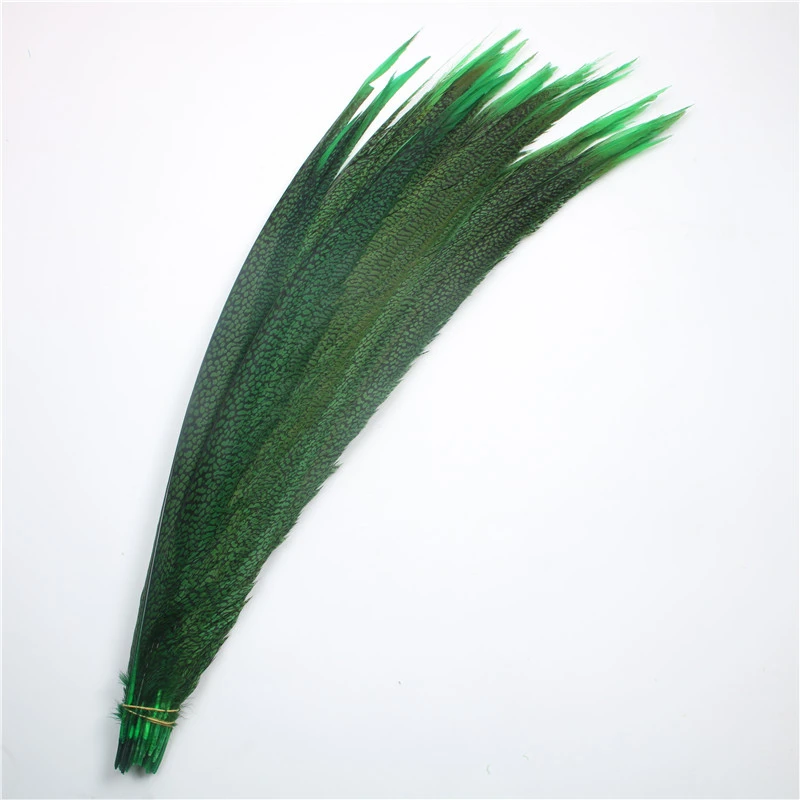 Wholesale 100pcs/lot Natural Green Pheasant Tail Feathers For Crafts 60-70cm Carnival Party DIY Wedding Decoration Plume
Wholesale 100pcs/lot Natural Green Pheasant Tail Feathers For Crafts 60-70cm Carnival Party DIY Wedding Decoration Plume