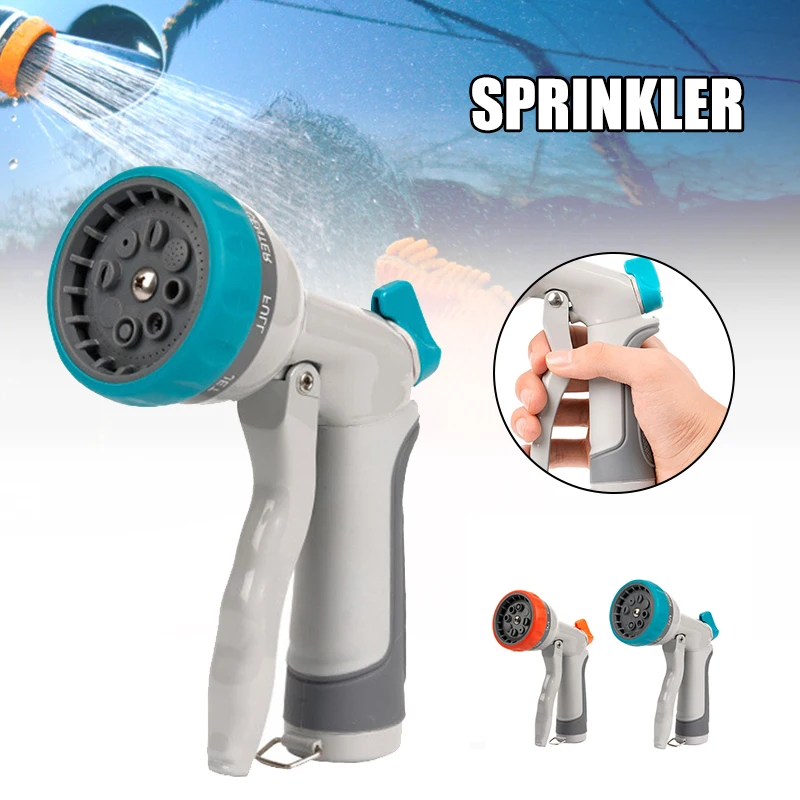 Garden Hose Nozzle Heavy Duty High Pressure Lawn Water Sprayer with 7 Adjustable Spray Modes & Flow Control & Lock ADW889 
Garden Hose Nozzle Heavy Duty High Pressure Lawn Water Sprayer with 7 Adjustable Spray Modes & Flow Control & Lock ADW889