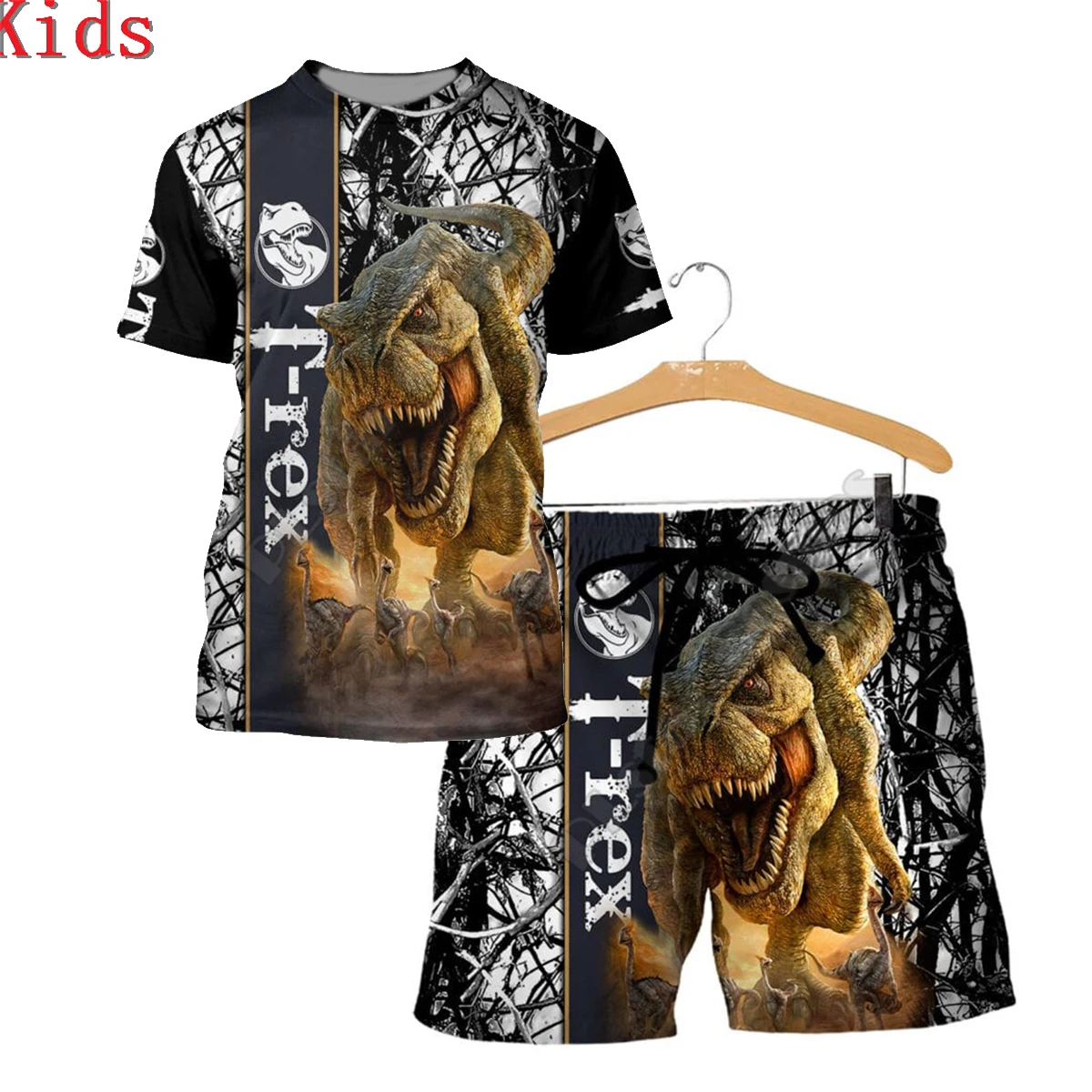 Love Dinosaur 3D Printed T Shirts And Shorts Kids Funny Children's Suit Boy Girl Summer Short Sleeve Suit Kids Apparel 18
Love Dinosaur 3D Printed T Shirts And Shorts Kids Funny Children's Suit Boy Girl Summer Short Sleeve Suit Kids Apparel 18