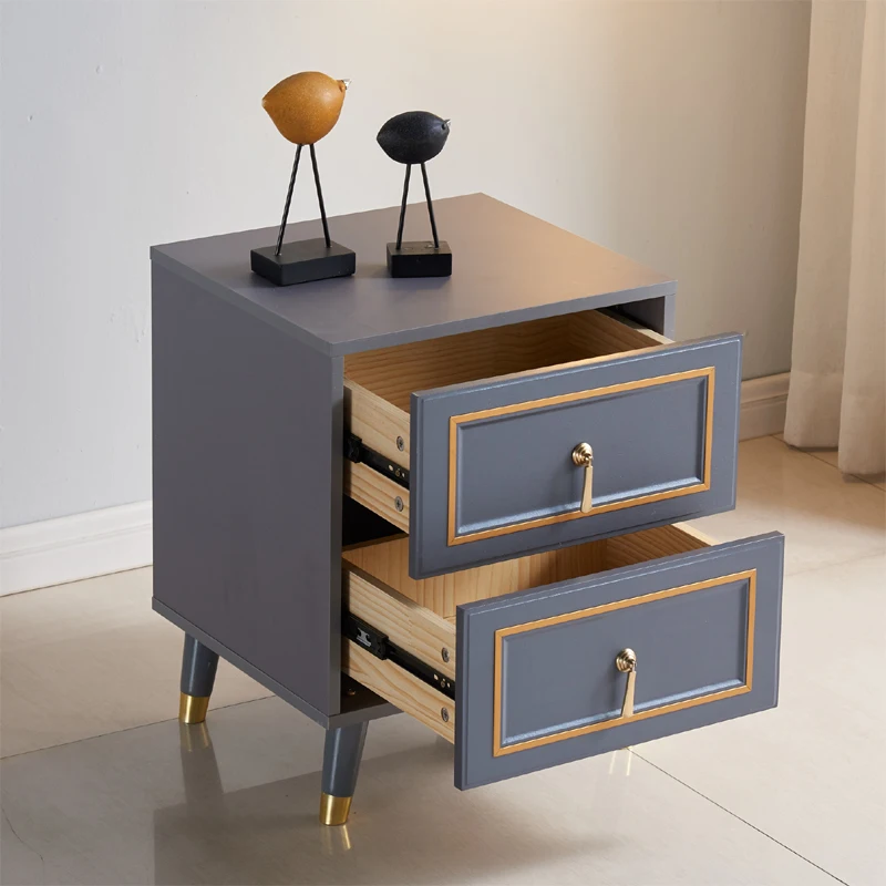 Simple Modern Bedside Table Nordic Light Luxury Creative Storage Cabinet Metal Side Bedroom Small Cabinet Double Drawer Mobili
Simple Modern Bedside Table Nordic Light Luxury Creative Storage Cabinet Metal Side Bedroom Small Cabinet Double Drawer Mobili