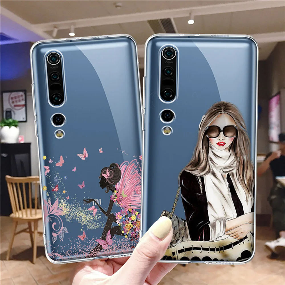 Чехол для телефона с сексуальными девушками Xiaomi Redmi Note 9 10 8 7 6 8A 9T 8T 9C K30 9A Plus чехлы Mi