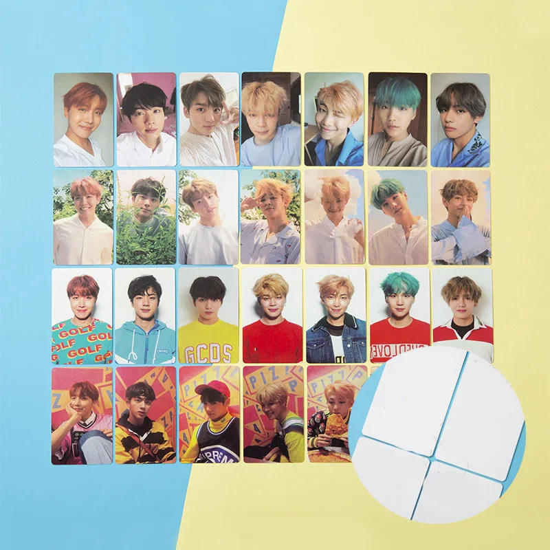 

KPOP Bangtan Boys Love Yourself LOMO Cards Double Sides Photocards 7/4 pcs Cards Gift JIMIN JIN SUGA J-HOPE JUNG KOOK Cards C52