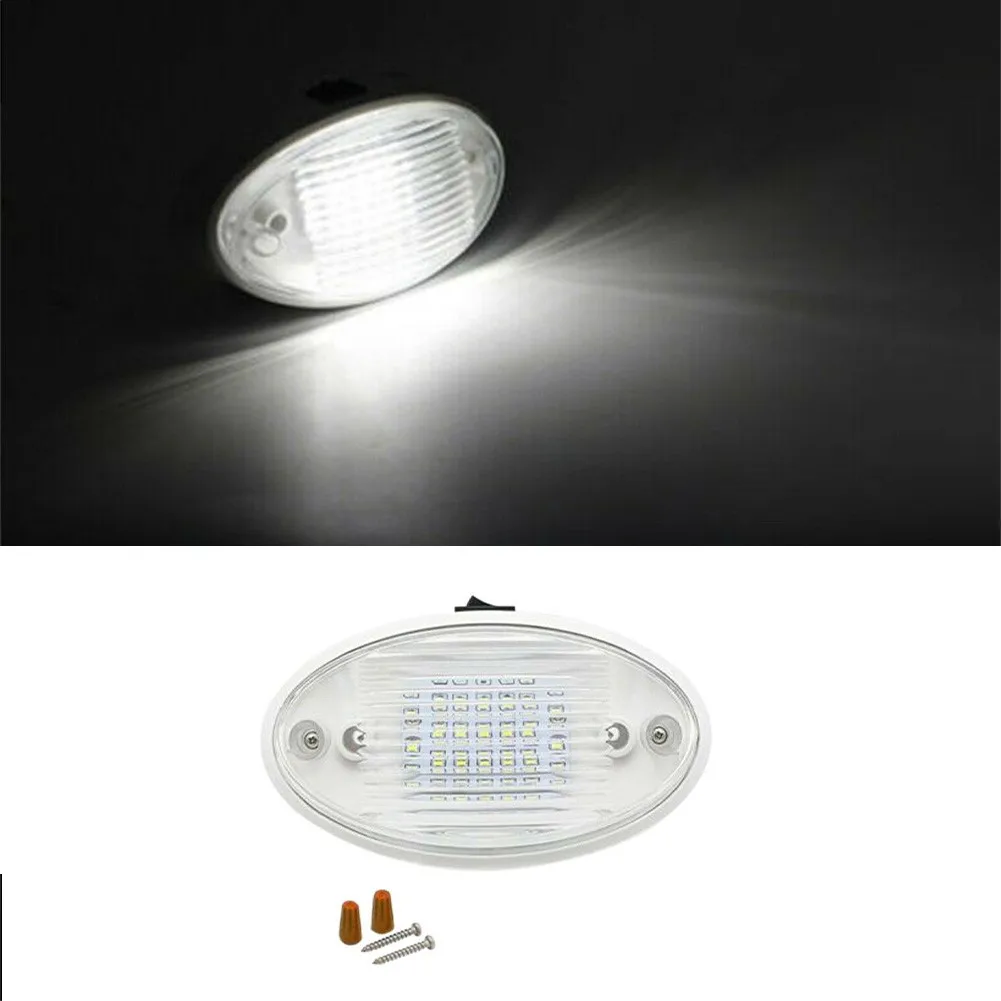 12V LED Light With Switch Caravan Motorhome Boat Awning Annex Tunnel Boot Auto Accessories Indoor Roof Reading Light
12V LED Light With Switch Caravan Motorhome Boat Awning Annex Tunnel Boot Auto Accessories Indoor Roof Reading Light