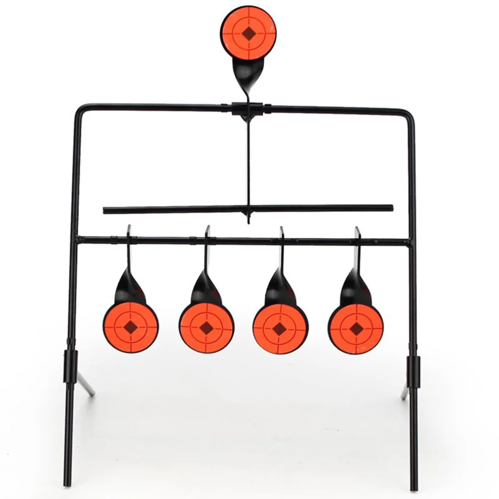 Metal Resetting Shooting Target Paddle Wind Chime Style Target for Outdoor Shooting Training (Black)
Metal Resetting Shooting Target Paddle Wind Chime Style Target for Outdoor Shooting Training (Black)