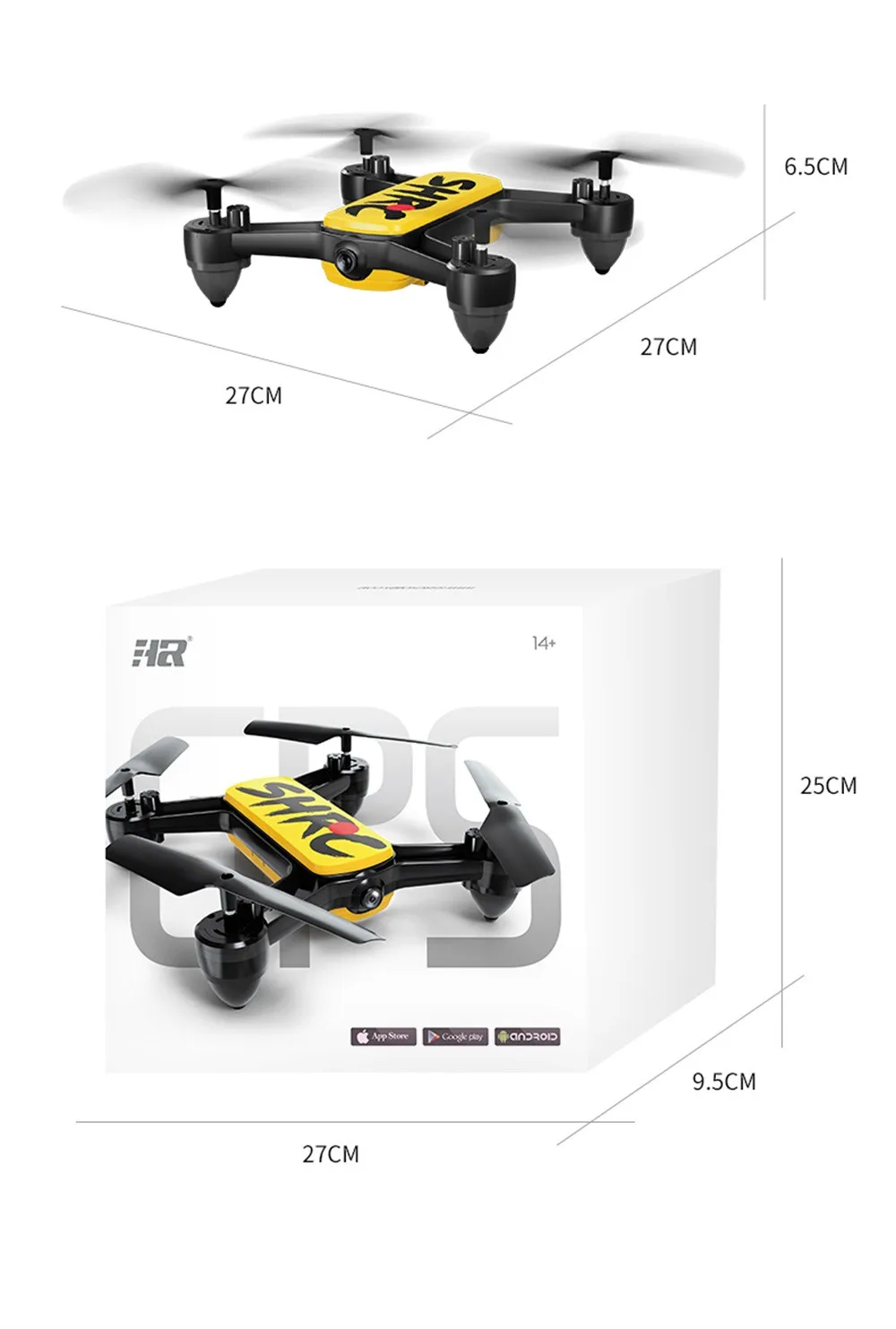 Drone SHRC H7 5G Selfi WIFI FPV GPS With 4K HD Camera Foldable RC Quadcopter 1080p HD Video Recording Remote Control yellow #X 
Drone SHRC H7 5G Selfi WIFI FPV GPS With 4K HD Camera Foldable RC Quadcopter 1080p HD Video Recording Remote Control yellow #X