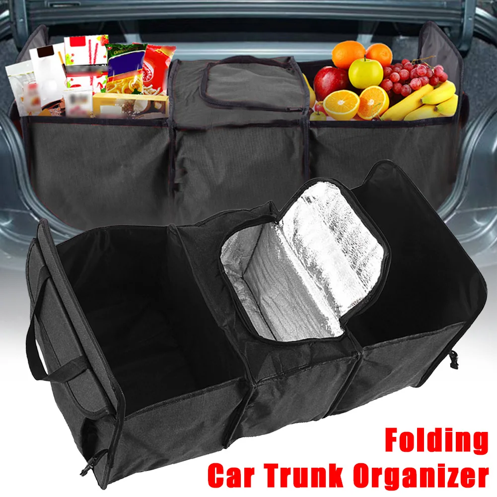 Folding Car Trunk Organizer Storage Box Multi-Pocket Food Insulation Thermal Cooler Storage Bag Toys Drink Cargo Container Bags
Folding Car Trunk Organizer Storage Box Multi-Pocket Food Insulation Thermal Cooler Storage Bag Toys Drink Cargo Container Bags