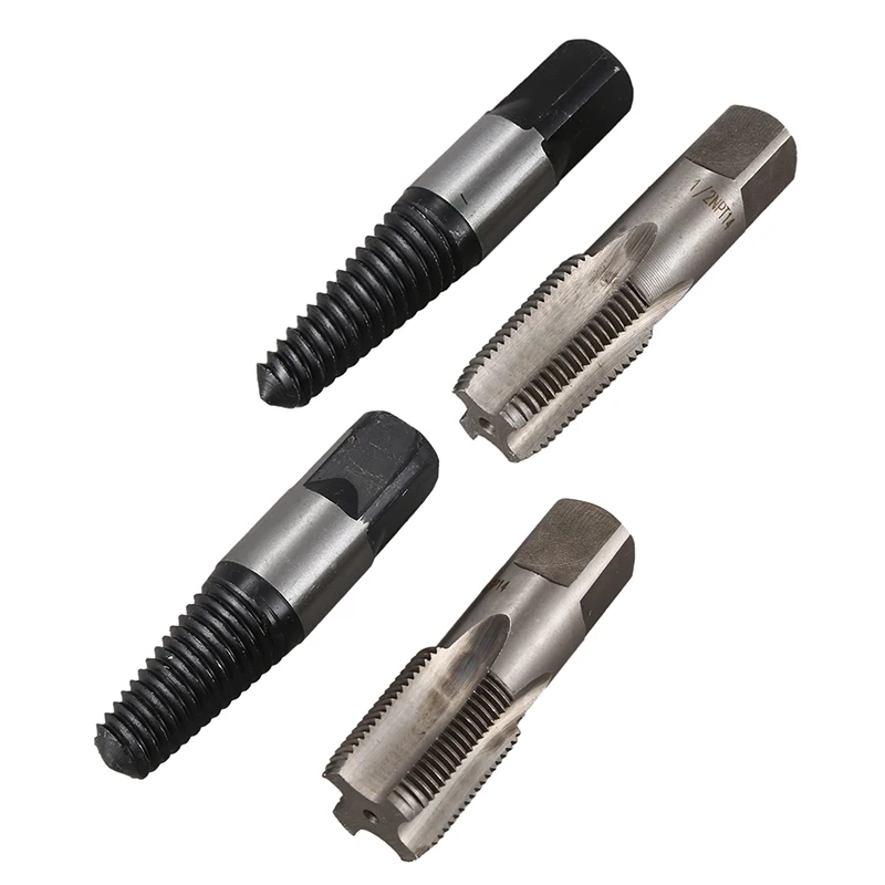 2Pcs Screw Extractor Water Pipe Broken Pipe Extractor Water Pipe Thread Repair Tap Set 
2Pcs Screw Extractor Water Pipe Broken Pipe Extractor Water Pipe Thread Repair Tap Set