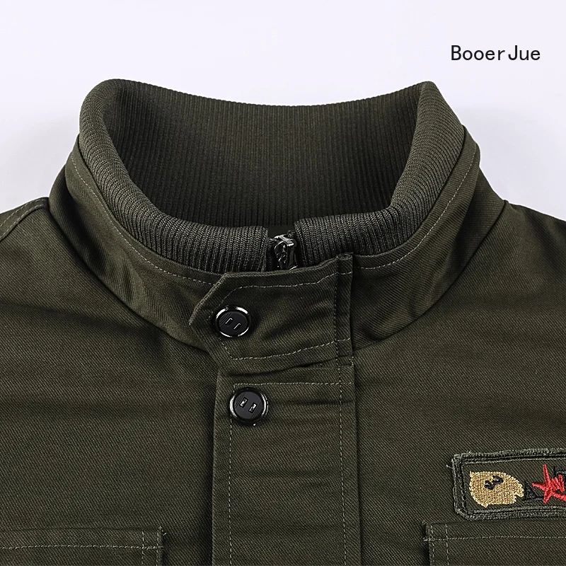 Army 2021 Jacket Men Windbreaker Pilot Coat Men's Bomber Jackets Cargo Flight Jacket Male Clothes Plus Size 6XL Chaqueta Hombre
Army 2021 Jacket Men Windbreaker Pilot Coat Men's Bomber Jackets Cargo Flight Jacket Male Clothes Plus Size 6XL Chaqueta Hombre
