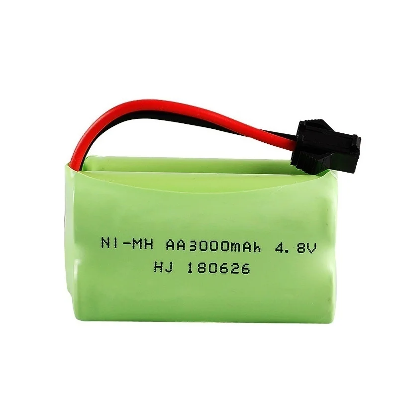 Upgrade 4.8V 3000mah NI-MH Battery For RC Cars Ship Tanks Robot Trucks 4* AA 4.8V rechargeable batteries group for RC toys Guns
Upgrade 4.8V 3000mah NI-MH Battery For RC Cars Ship Tanks Robot Trucks 4* AA 4.8V rechargeable batteries group for RC toys Guns