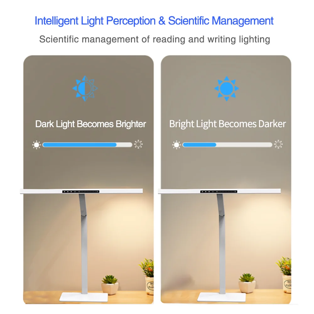 E-kong уменьшает синий свет для защиты глаз Настольная лампа офисного портативного