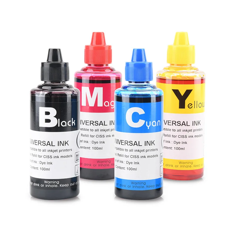 100ml Dye Ink Refill Kit for 121 Cartridge Ciss Compatible hp 121xl Deskjet F2423 F2483 F2493 F4213 F4275 F4283 F4583 | Компьютеры и