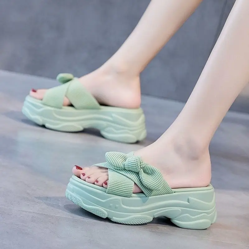 Summer Women Slippers 2021 Thick Platform Sandals Fashion Outdoor Female Shoes Flat Butterfly-knot Wedges Beach Slip Flop Slides
Summer Women Slippers 2021 Thick Platform Sandals Fashion Outdoor Female Shoes Flat Butterfly-knot Wedges Beach Slip Flop Slides