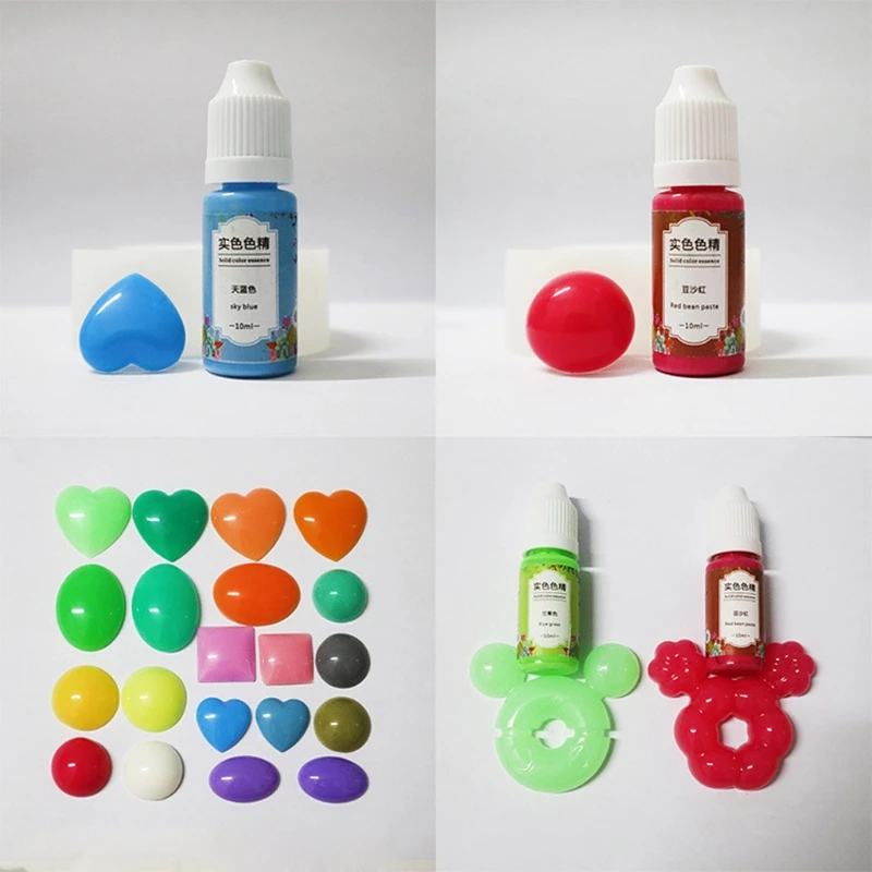 20 Colors UV Resin Solid Pigment Kit Non-Toxic Epoxy Resin Liquid Colorant Dye Jewelry Making Tools Art Crafts 10ml
20 Colors UV Resin Solid Pigment Kit Non-Toxic Epoxy Resin Liquid Colorant Dye Jewelry Making Tools Art Crafts 10ml