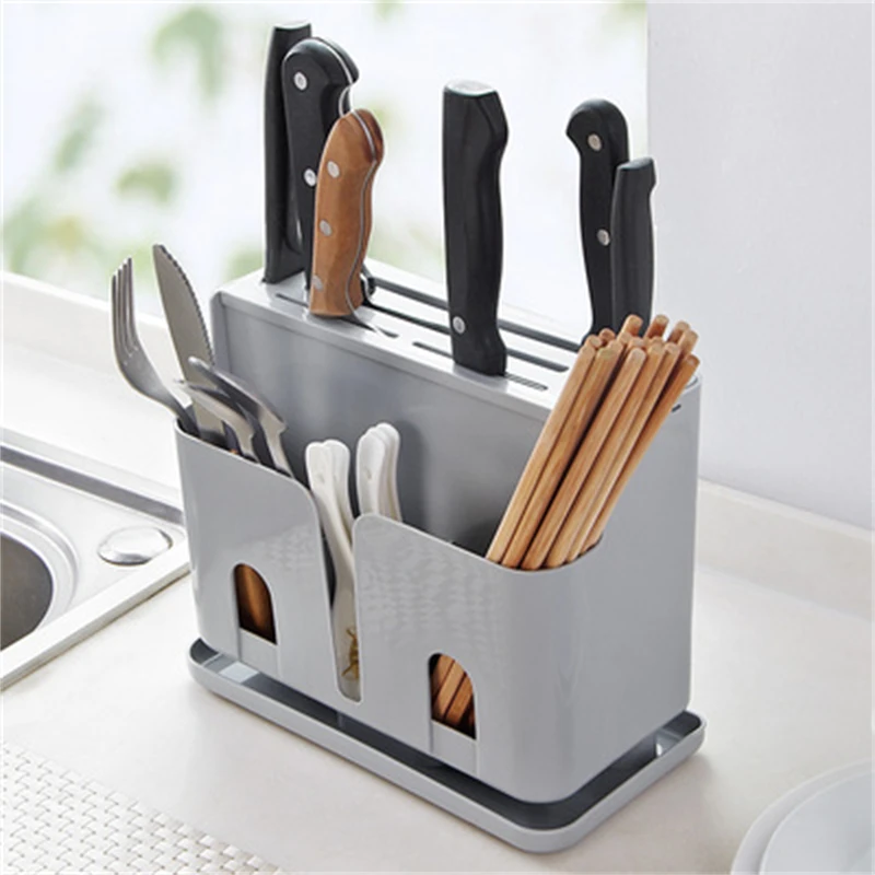 Household Chopsticks Drain Knife Holder Plastic Kitchen Knife Shelf Chopsticks and Spoon Storage Shelf Knife Holder Kitchen Knif
Household Chopsticks Drain Knife Holder Plastic Kitchen Knife Shelf Chopsticks and Spoon Storage Shelf Knife Holder Kitchen Knif