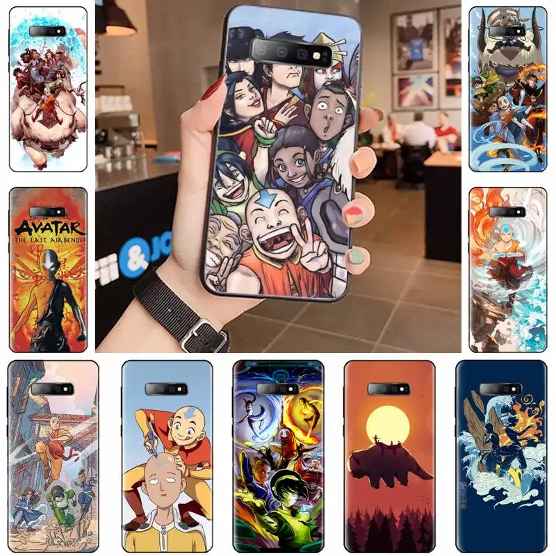 

Avatar the last airbender Phone Case For Samsung Galaxy S5 S6 S7 S8 S9 S10 S10e S20 edge plus lite Cover Funda Shell