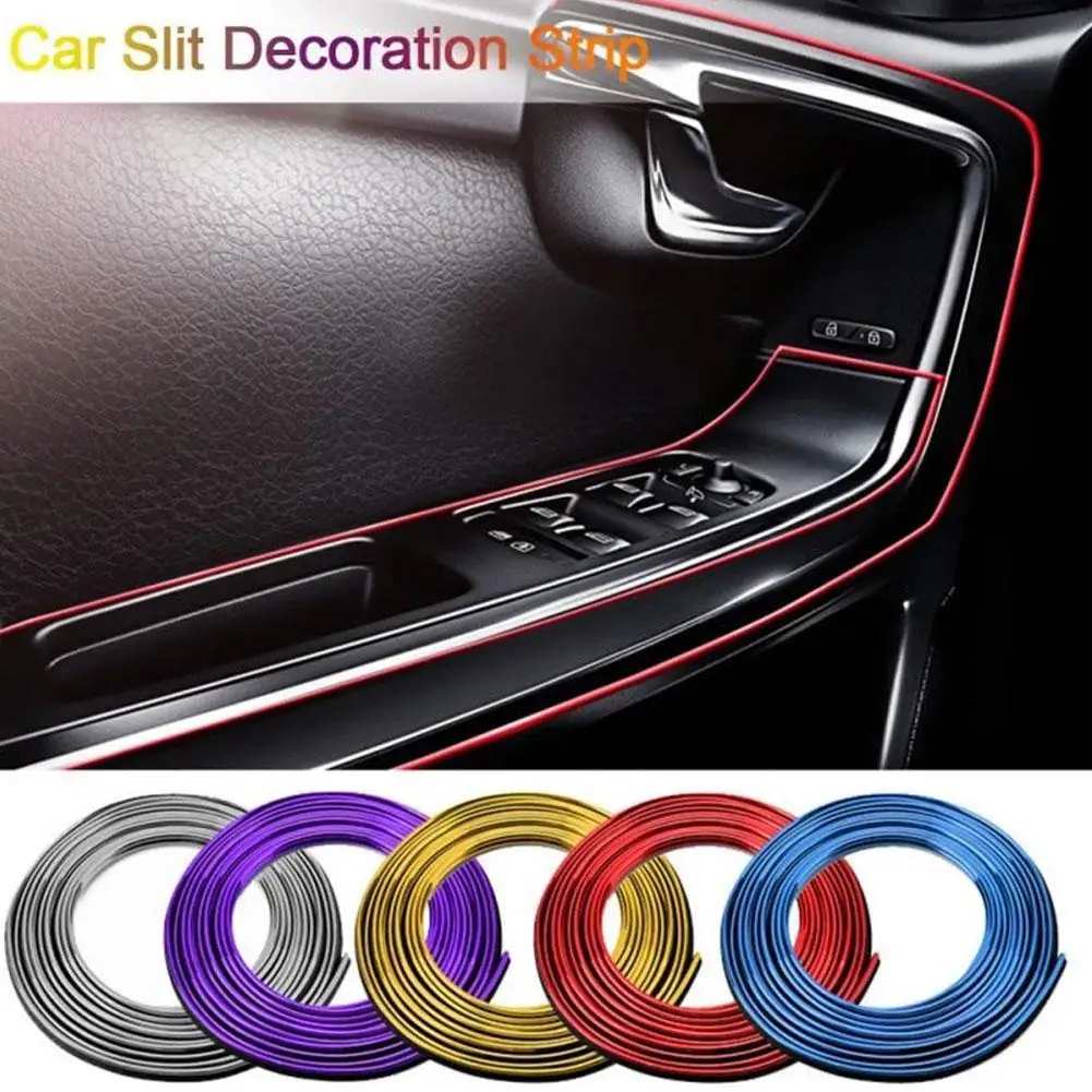 5M Car Dashboard Insert Flexible Trim Auto Interior Door Edge Decorative Moulding Strip Accessoires With Scraper
5M Car Dashboard Insert Flexible Trim Auto Interior Door Edge Decorative Moulding Strip Accessoires With Scraper