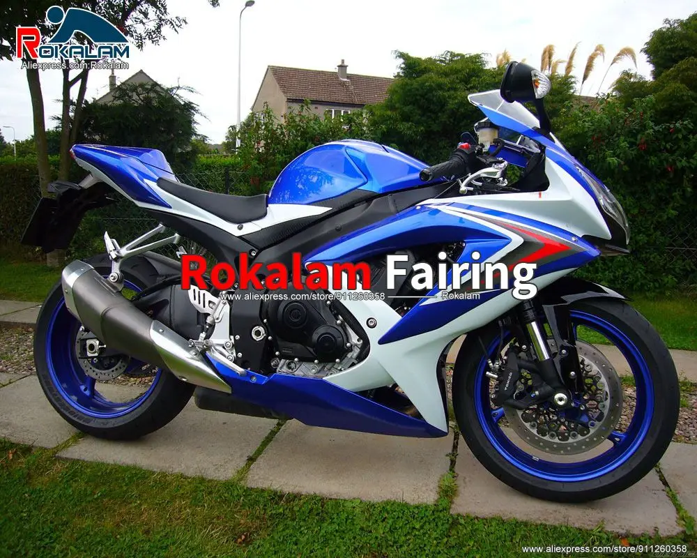 Fairing Kits For Suzuki GSXR600 GSXR750 K8 2008 2009 2010 K-8 08 10 Blue White Motorcycle Aftermarket Cowl (Injection Molding)
Fairing Kits For Suzuki GSXR600 GSXR750 K8 2008 2009 2010 K-8 08 10 Blue White Motorcycle Aftermarket Cowl (Injection Molding)