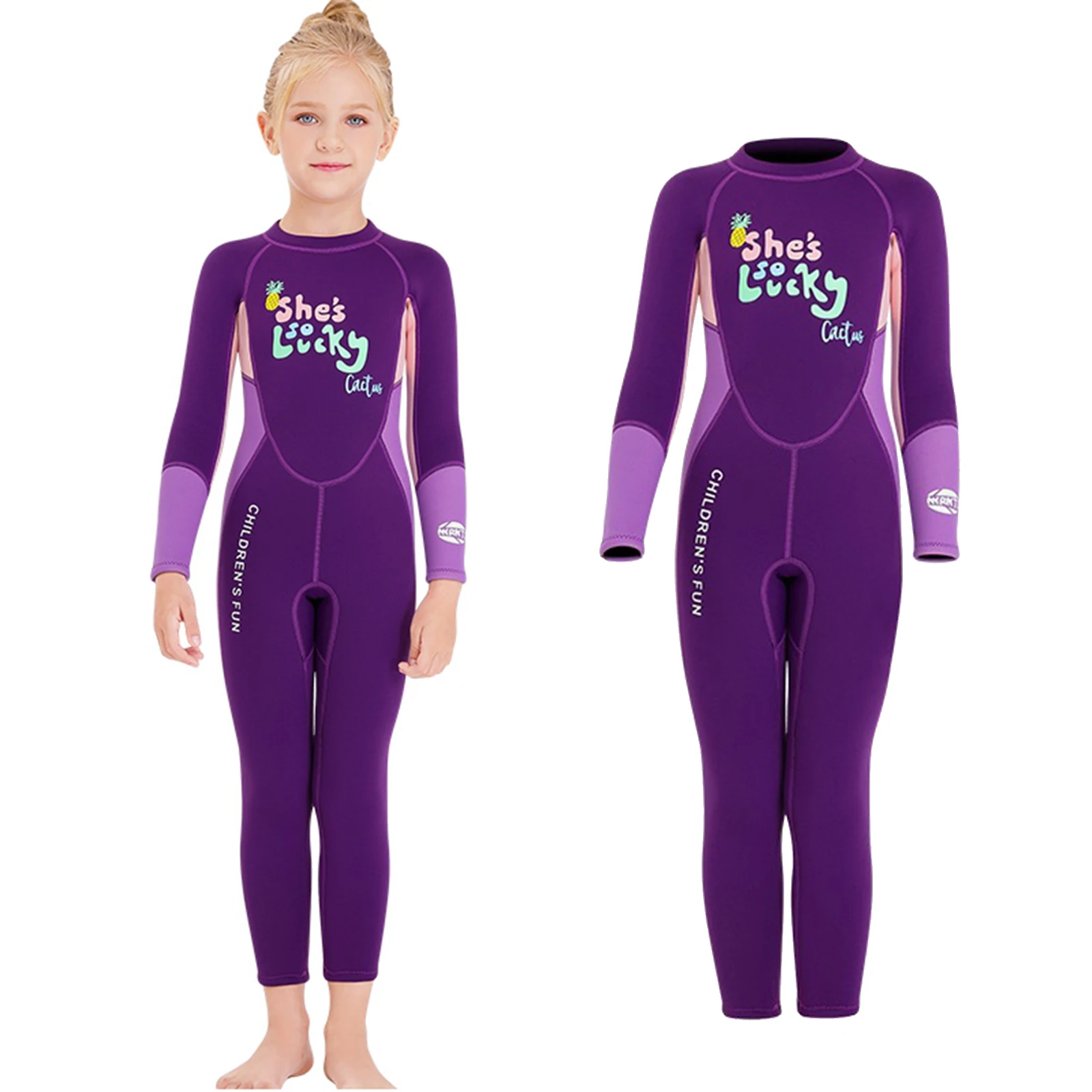 Kids One-Piece Swimsuit Neoprene Wetsuit Boys Girls Long Sleeve Swimwear Full Body Surfing Beach Swimming Suit 2.5mm Wetsuit
Kids One-Piece Swimsuit Neoprene Wetsuit Boys Girls Long Sleeve Swimwear Full Body Surfing Beach Swimming Suit 2.5mm Wetsuit