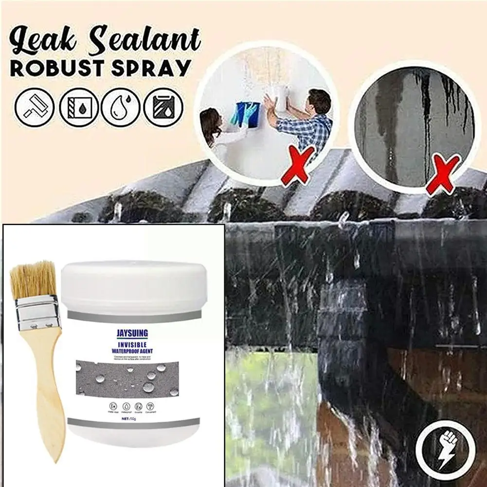 50g/100g Waterproof Agent Toilet Anti-leak Glue With Brush Leakproof Adhesive Sealant Repair Glue For Roof Repair Brok G9d3
50g/100g Waterproof Agent Toilet Anti-leak Glue With Brush Leakproof Adhesive Sealant Repair Glue For Roof Repair Brok G9d3