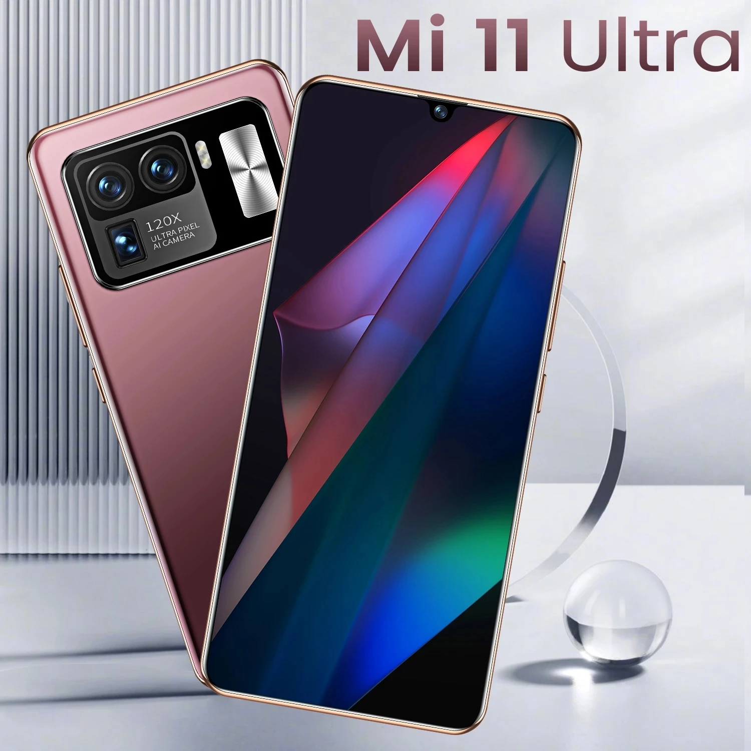 Mi 11 Ultra 6.7 Inch Global Version Smartphone 6800mAh 16+512GB 16+32MP 10 Core Unlocked Google GPS Android 5G Mobilephone
Mi 11 Ultra 6.7 Inch Global Version Smartphone 6800mAh 16+512GB 16+32MP 10 Core Unlocked Google GPS Android 5G Mobilephone