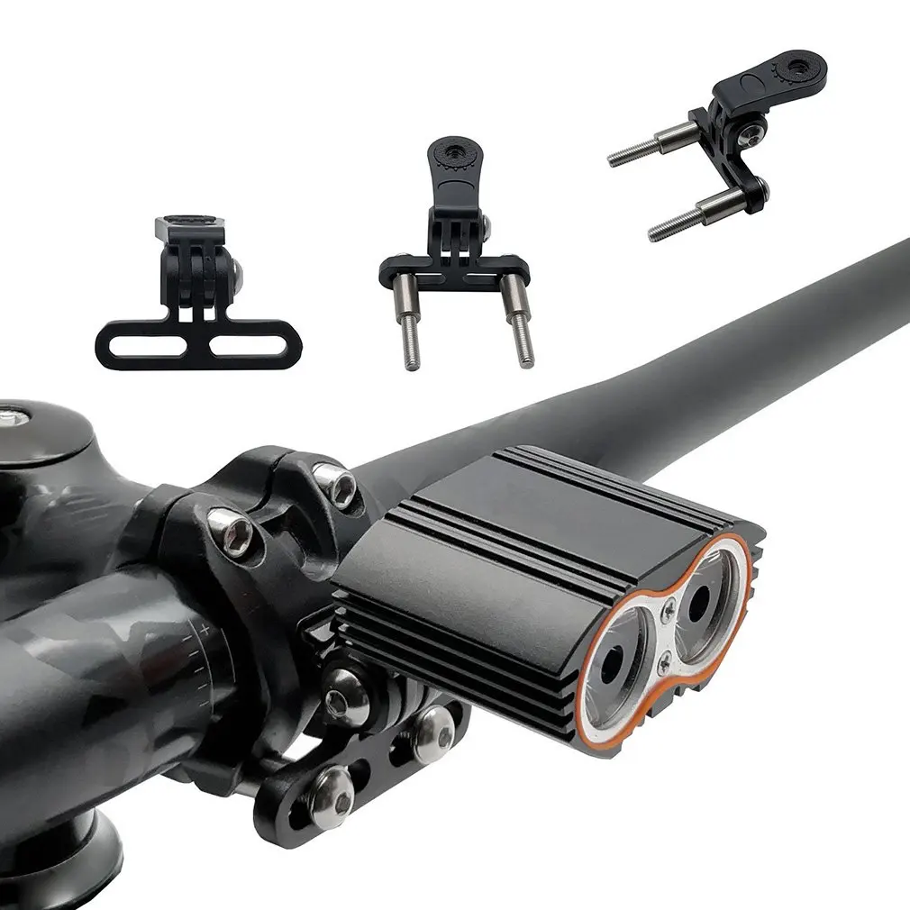 Bicycle Headlight Mount Adaptor for Stem Mount Cycling Front Light T6 L2 LED Lamp Holder Bracket Camera Type Connector
Bicycle Headlight Mount Adaptor for Stem Mount Cycling Front Light T6 L2 LED Lamp Holder Bracket Camera Type Connector