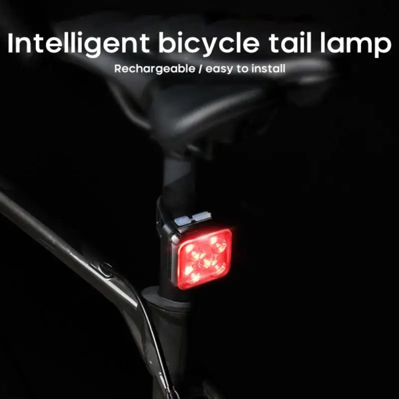 Bicycle Rear Light USB Rechargeable IPX6 Waterproof Bike Light For MTB Helmet Pack Bag Tail Light 4 Model taillight
Bicycle Rear Light USB Rechargeable IPX6 Waterproof Bike Light For MTB Helmet Pack Bag Tail Light 4 Model taillight