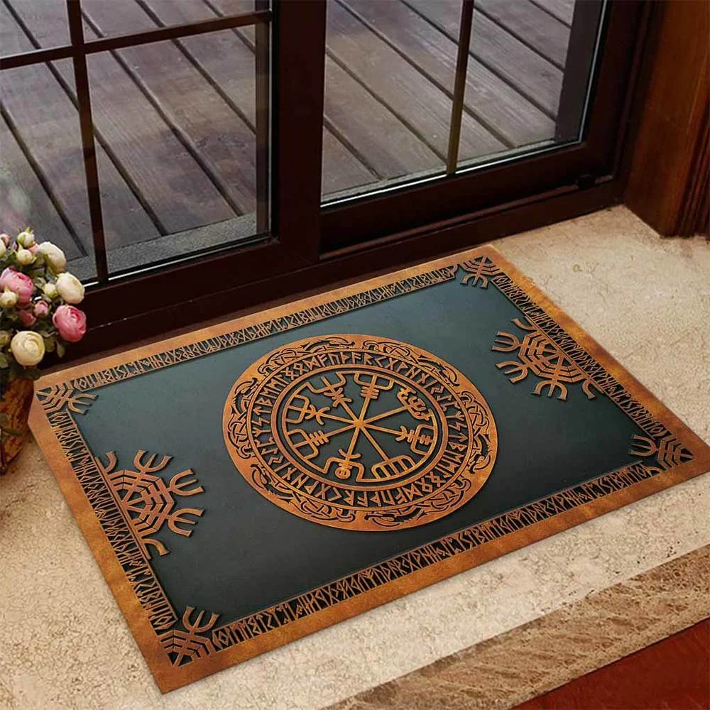 CLOOCL Viking Norse Mythology Doormat Decor 3D Print Viking Symbol Floor Door Mat Non-Slip Soft Flannel Carpet Hallway Bedroom
CLOOCL Viking Norse Mythology Doormat Decor 3D Print Viking Symbol Floor Door Mat Non-Slip Soft Flannel Carpet Hallway Bedroom