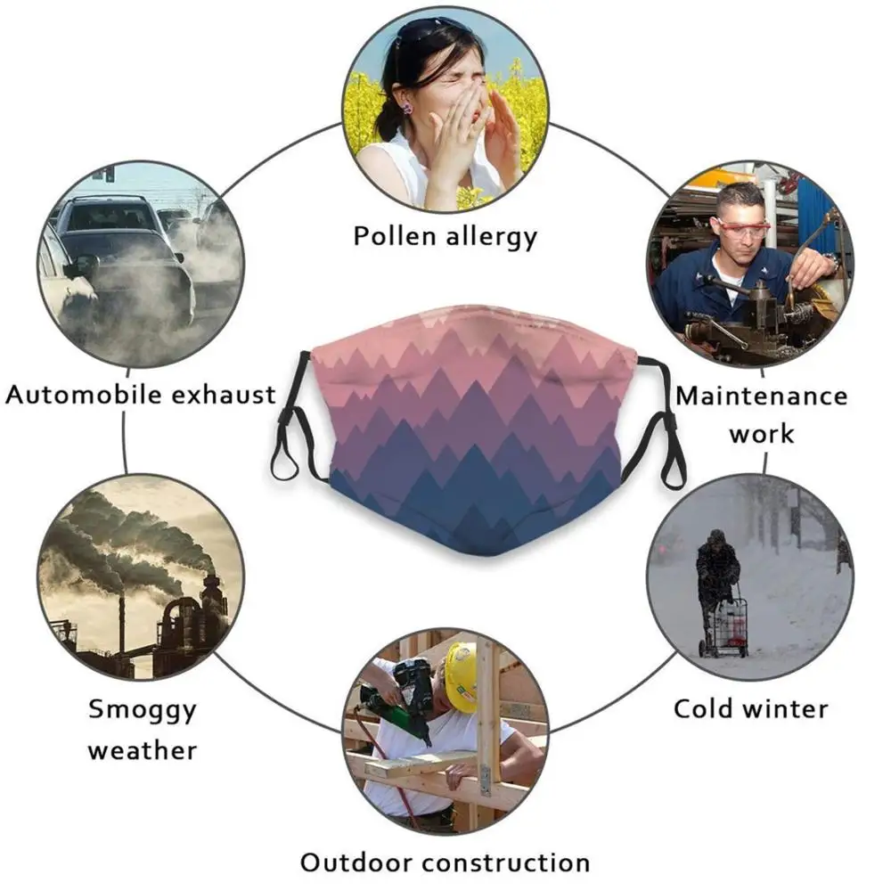 Mountain Vista : Sunset Reusable Mouth Face Mask Anti Haze Dustproof Mask With Filters For Child Adult Mountain Landscape
Mountain Vista : Sunset Reusable Mouth Face Mask Anti Haze Dustproof Mask With Filters For Child Adult Mountain Landscape
