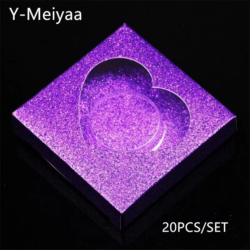 Wholesale 20pcs/set Colorful Eyelash Case With Tray Storage Case For 3D Mink Eyelashes Custom Box Empty Lash Box 20#31
Wholesale 20pcs/set Colorful Eyelash Case With Tray Storage Case For 3D Mink Eyelashes Custom Box Empty Lash Box 20#31