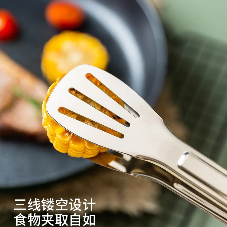 BBQ Clamp Stainless Steel Kitchen Food Steak Tong Barbecue Bread Clip Household Food-Grabbing Device Anti-Scald Clip
BBQ Clamp Stainless Steel Kitchen Food Steak Tong Barbecue Bread Clip Household Food-Grabbing Device Anti-Scald Clip