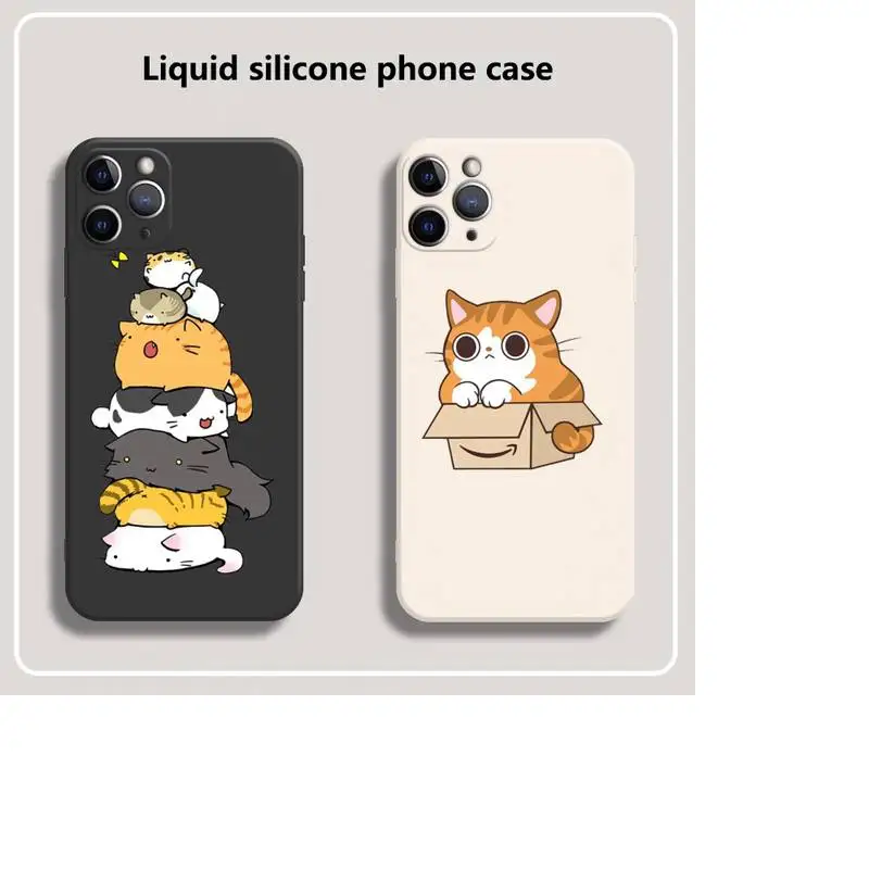 Cute cartoon cat Phone Case for iPhone 13 12 11 mini pro XS MAX XR 8 7 6 6S Plus X 5S SE 2020
Cute cartoon cat Phone Case for iPhone 13 12 11 mini pro XS MAX XR 8 7 6 6S Plus X 5S SE 2020