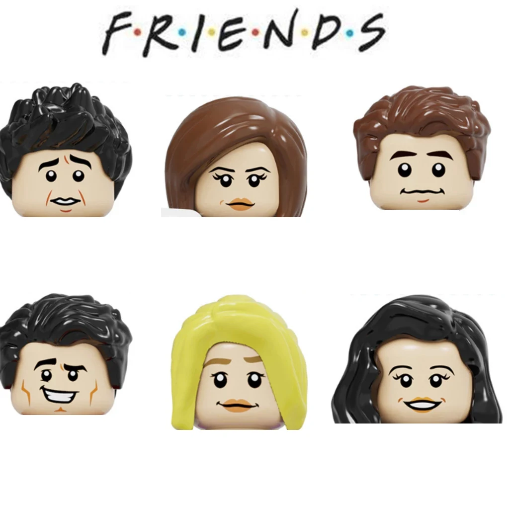 Tv Show Minifiguer Movie Children's Toys Rachel Monica Phoebe Ross Bing Joey Mini Man Building Blocks Bricks Gifts Toys Friends
Tv Show Minifiguer Movie Children's Toys Rachel Monica Phoebe Ross Bing Joey Mini Man Building Blocks Bricks Gifts Toys Friends
